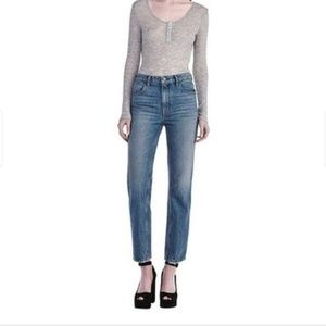 Alexander Wang Cult Cropped Straight Jeans
